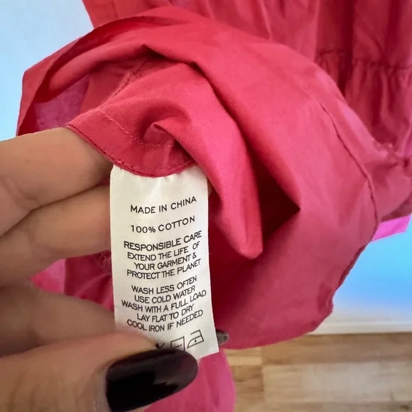 Hill House Pink Spring Transition to Summer Midi Coastal Casual ResortWear Dress - Picture 7 of 8